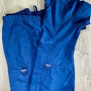 Cherokee Workwear Women’s Scrub Set Navy